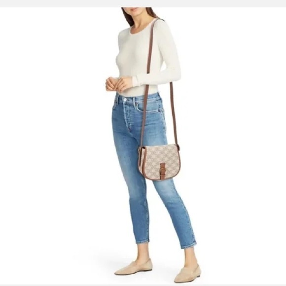 Sam Edelman Signature crossbody satchel Bag Purse - Picture 3 of 14